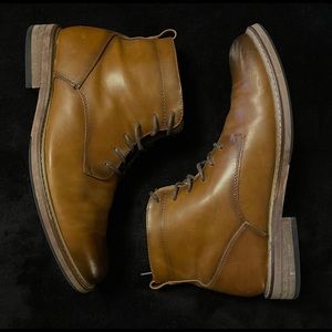 Call It Spring Men’s Size 10 Brown Leather Boots